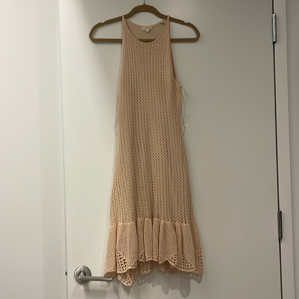 ALC Size S Women’s Creme Sleeveless Dress